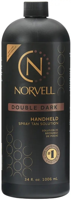 DOUBLE DARK BRONZING - 34oz Btl - Airbrush Spray Tan Solution By Norvell