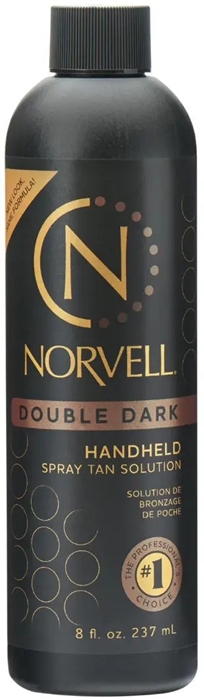 DOUBLE DARK BRONZING - 8oz Btl - Airbrush Spray Tan Solution By Norvell