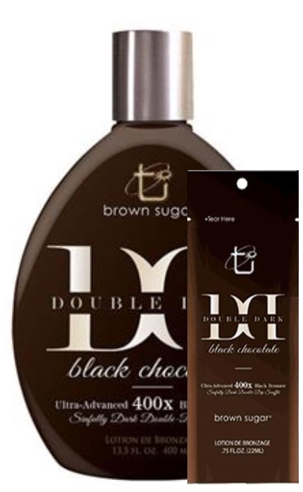 Double Dark Black Chocolate Bronzer - Buy 1 Btl Get 1 Pkt FREE - Tanning Lotion By Tan Inc