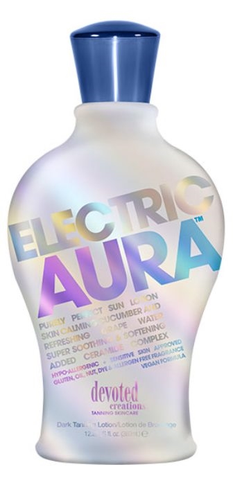 ELECTRIC AURA - Buy 3 Btls Get 6 Pkts FREE - Tanning Lotion By Devoted Creations