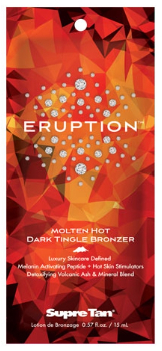 Eruption Tingle Bronzer Tanning Lotion - Packet - Supre