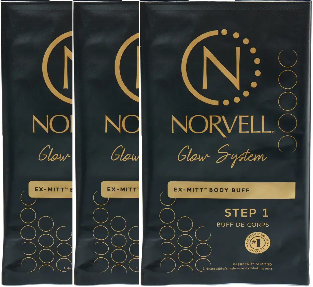 Exfoliating Mitt - 3 Count - Skin Care By Norvell
