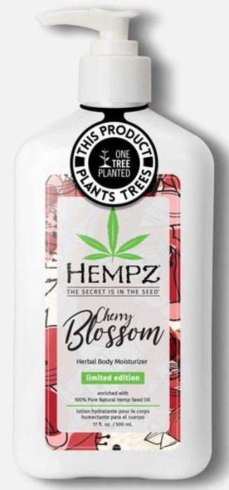 CHERRY BLOSSOM MOISTURIZER - Btl - Hempz Skin Care By Supre