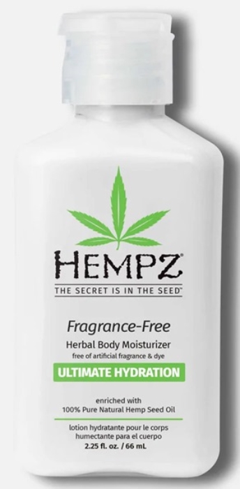 FRAGRANCE FREE MOISTURIZER - Mini - Hempz Skin Care By Supre