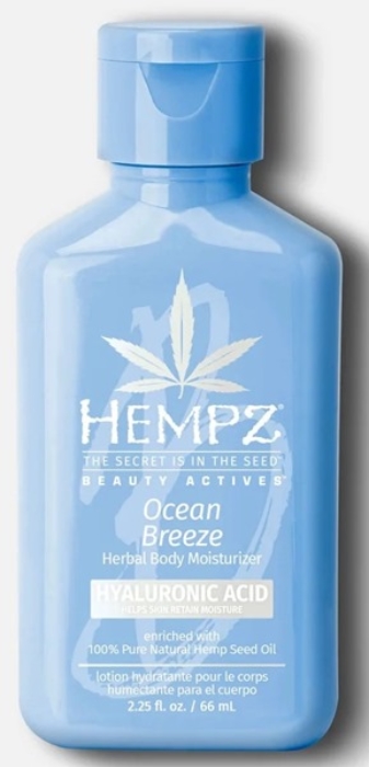 OCEAN BREEZE & HYALURONIC ACID MOISTURIZER - Mini - Hempz Skin Care By Supre