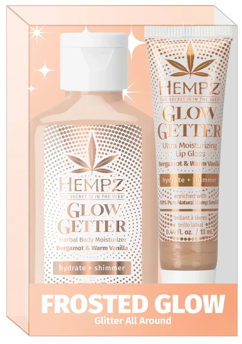 FROSTED GLOW KIT Hempz Skin and Body Care - PrePack