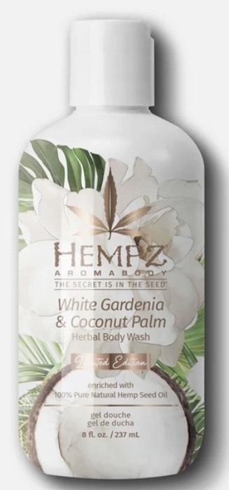 WHITE GARDENIA & COCONUT PALM BODY WASH - Btl - Hempz Skin Care By Supre