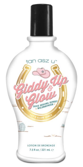 Giddy Up and Glow Bronzer Tanning Lotion - 7.5 Oz Bottle - Tan Inc