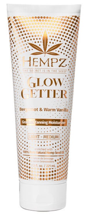 Glow Getter Gradual Self Tanning Medium/Dark Moisturizer - Btl - Hempz Skin and Body Care