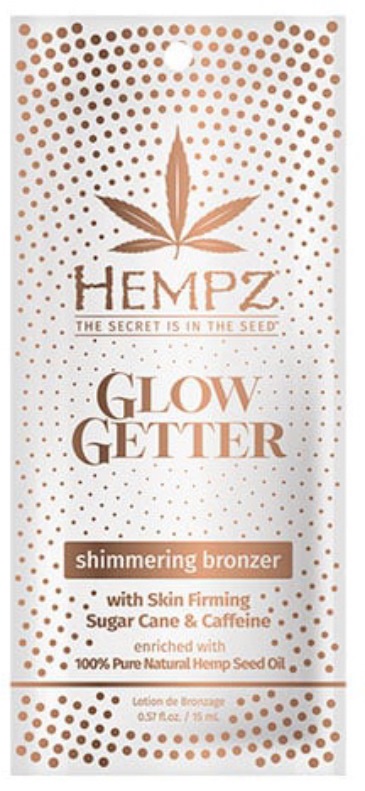 GLOW GETTER SHIMMERING BRONZER - Pkt - Hempz Tanning Lotiom By Supre
