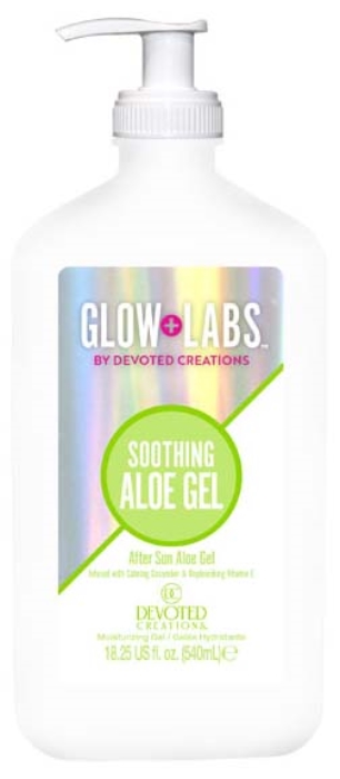 Glow Labs Soothing Aloe Body Moisturizer - Bottle - Devoted Creations