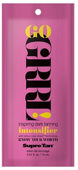 GO GRRL INTENSIFIER - Pkt - Tanning Lotion By Supre