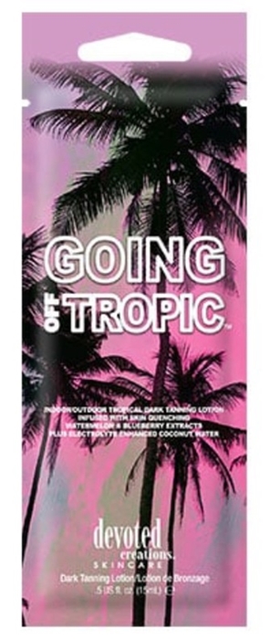 GOING OFF TROPIC ACCELERATOR - Pkt - Tanning Lotion By Devoted Creations