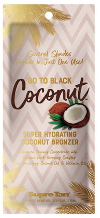 Go To Black Coconut - Pkt - Tanning Lotion By Supre