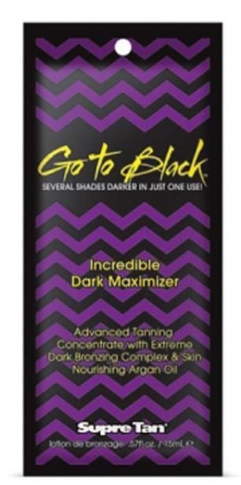 Go To Black Maximizer - Pkt - Tanning Lotion By Supre
