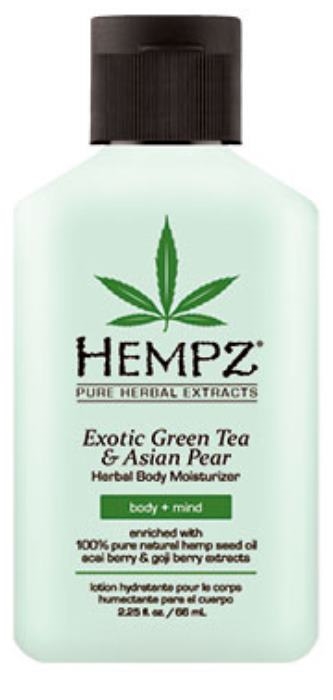EXOTIC GREEN TEA & PEAR MOISTURIZER - Mini - Hempz Skin Care By Supre