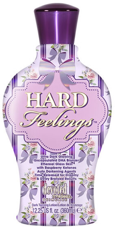 Hard Feelings Bronzer Devoted Creations Tanning Lotion - Bottle