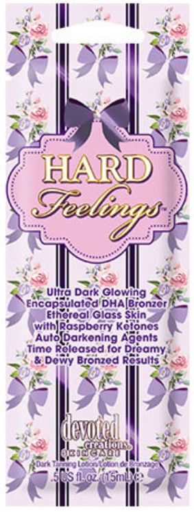 Hard Feelings Bronzer Devoted Creations Tanning Lotion - Packet