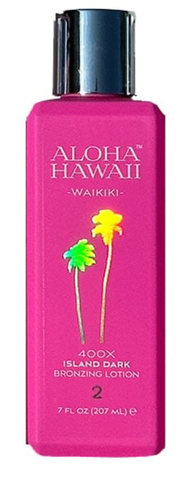 ALOHA HAWAII WAIKIKI ISLAND DARK BRONZER - Btl - Tanning Lotion By Tan Inc