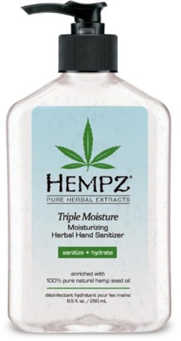 TRIPLE MOIST HAND SANITIZER - 8.5oz Btl - Hempz Skin Care By Supre