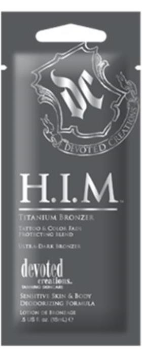 HIM TITANIUM - Pkt - Tanning Lotion By Devoted Creations