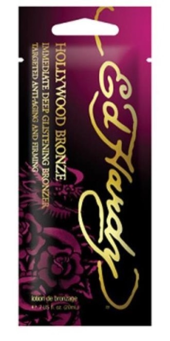 Hollywood Bronze - Pkt - Tanning Lotion By Ed Hardy