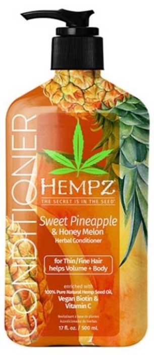 PINEAPPLE & HONEY MELON HAIR CONDITIONER - Btl 17 - Hempz Skin Care By Supre