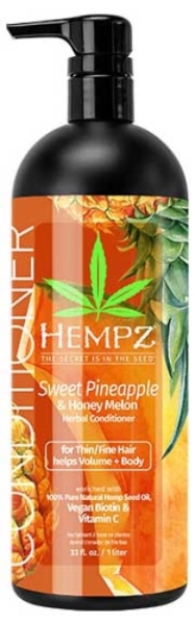 PINEAPPLE & HONEY MELON HAIR CONDITIONER - Btl 33.8 - Hempz Skin Care By Supre