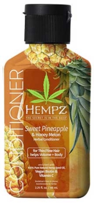 PINEAPPLE & HONEY MELON HAIR CONDITIONER - Mini 2.25 - Hempz Skin Care By Supre