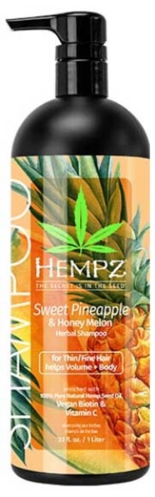 PINEAPPLE & HONEY MELON SHAMPOO - Btl 33.8 - Hempz Skin Care By Supre