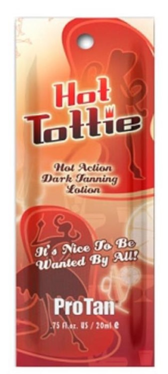 HOT TOTTIE Tingle Bronzer Tanning Lotion By ProTan - Packet