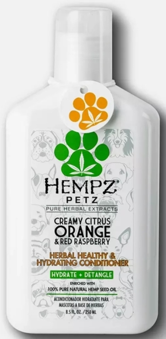 PETZ - Citrus Orange & Red Raspberry Detangle Conditioner - Btl - Hempz Pet Care By Supre