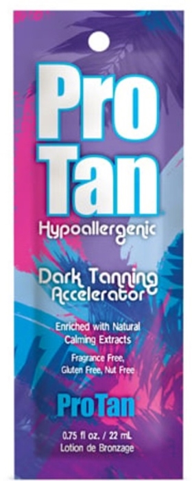 HYPOALLERGENIC DARK TAN ACCELERATOR - Pkt - Tanning Lotion By ProTan