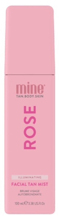 Illuminating Rose Water Facial Mist By Minetan - Bottle