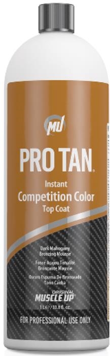 Competition Color Instant Top Coat Mousse - 33.8oz - By ProTan Muscle Up