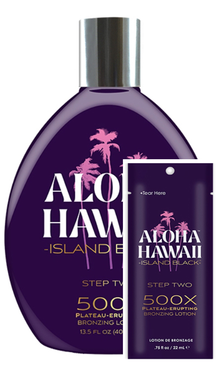 ISLAND BLACK BRONZER - Buy 1 Btl get 2 Pkts FREE - Tanning Lotion By Tan Inc - Click Image to Close