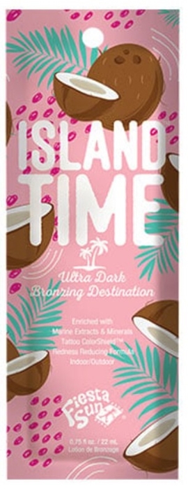 ISLAND TIME DARK BRONZER - Pkt - Tanning Lotion By Fiesta Sun