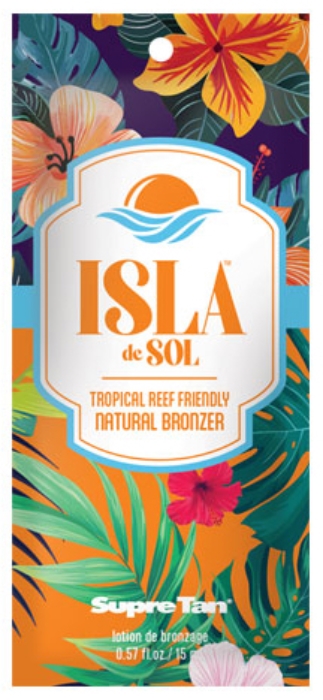 Isla De Sol Natural Bronzer Tanning Lotion - Packet - Supre