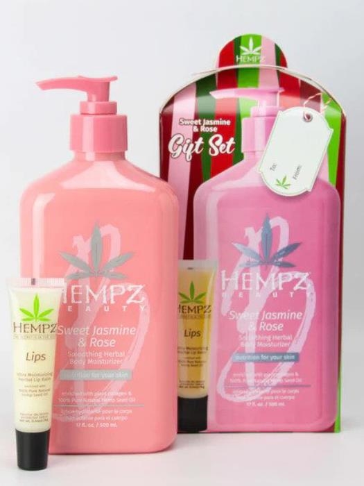 Jasmine and Rose Gift Set - PrePack - Hempz Skin Care By Supre