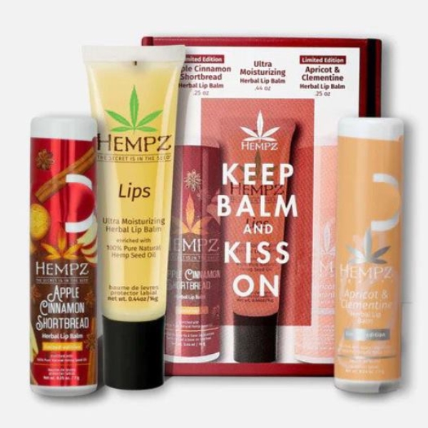 KEEP BALM & KISS ON LIP BALM PrePack - Kit - Hempz Skin Care By Supre