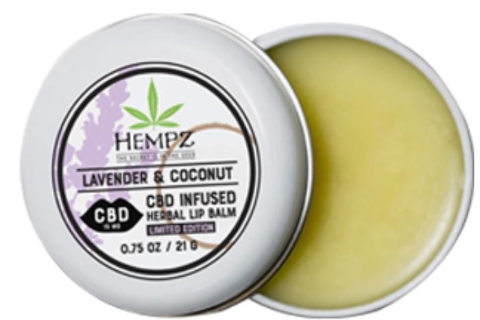 LAVENDER & COCONUT CBD LIP BALM - Tin - Skin Care By Supre