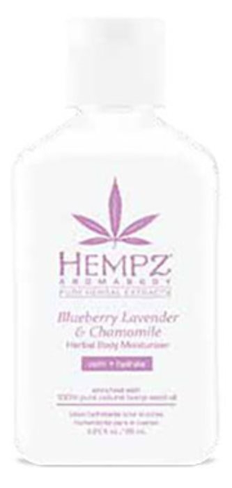 BLUEBERRY LAVENDER & CHAMOMILE MOISTURIZER - Mini - Hempz Skin Care By Supre