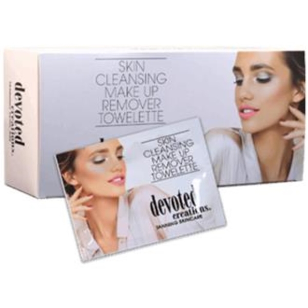 Makeup Removing Towelette Prepack - 100 Kit - Skin Care By Devoted Creations