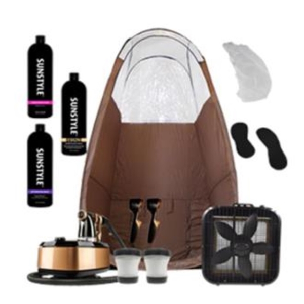 Maxi Mist Allure Spray System With Sunstyle Sunless Bundle BROWN - Kit - Maxi Mist