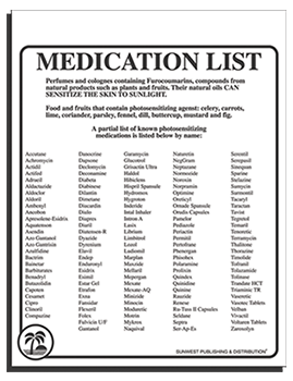 MEDICATIONS LIST - Sign