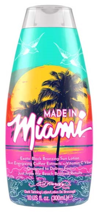 MADE IN MIAMI BRONZER Tanning Lotion - Bottle - Ed Hardy