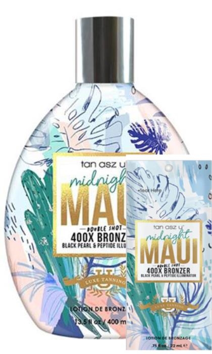 MIDNIGHT MAUI BRONZER - Buy 1 Btl Get 2 Pkts FREE - Tan Incorporated