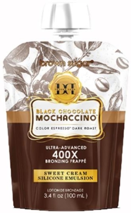 Black Chocolate Double Dark Mochaccino - Pouch 3.4oz - Tanning Lotion By Tan Inc