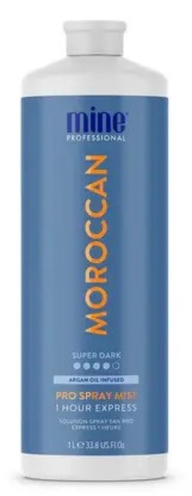 MOROCCAN MIST Minetan Spray Tan Solution - 33.8oz