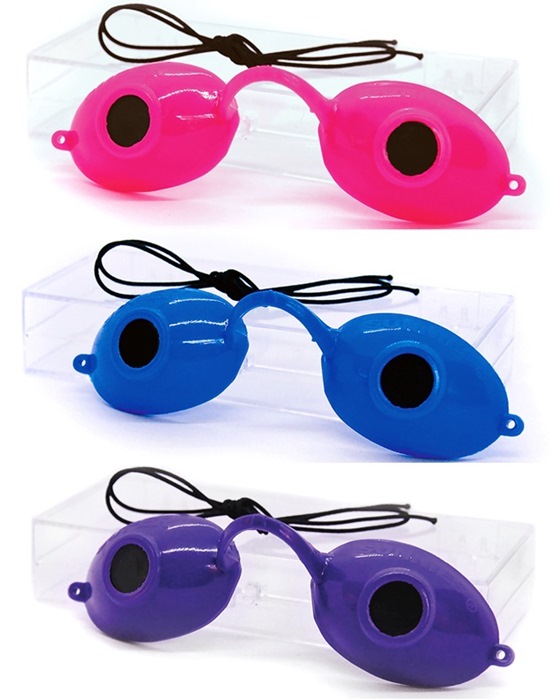 SUNNIES - NEON W/CASE - Assorted - Dozen - UV Tanning Eyewear